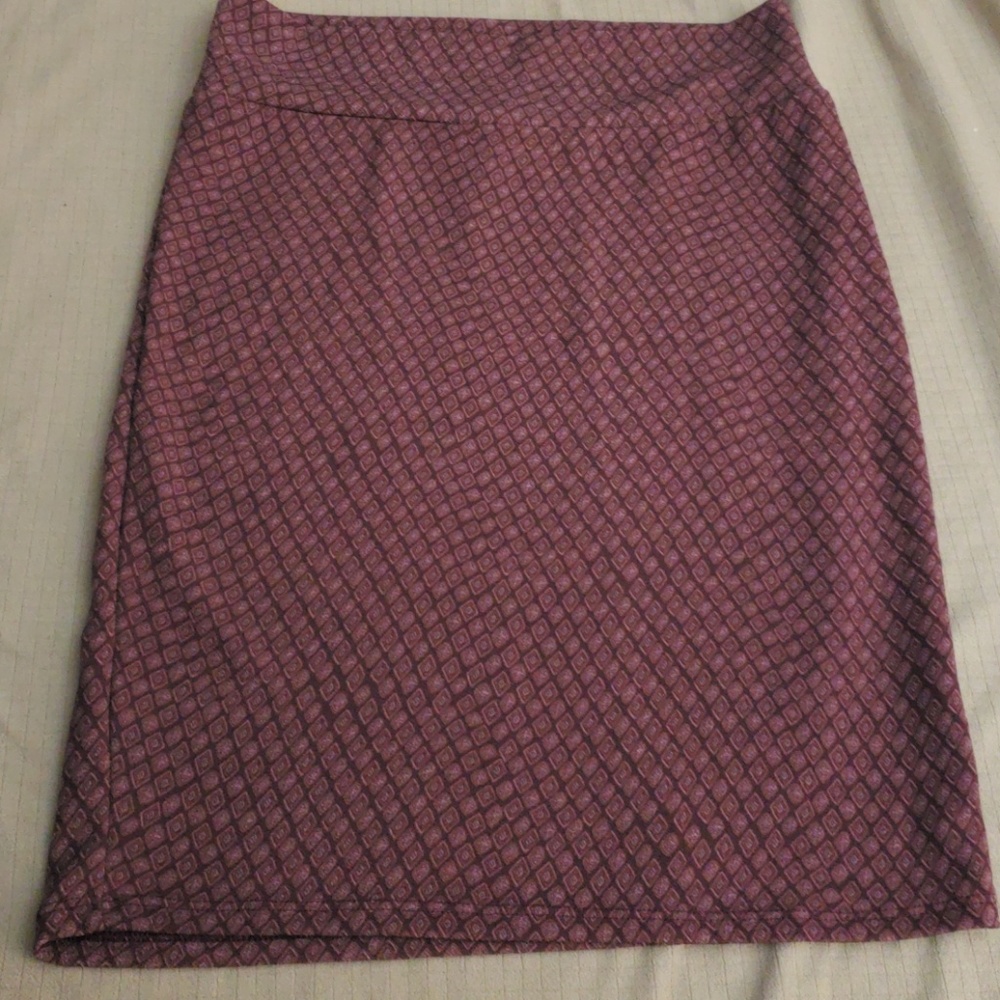 Mauve cassie skirt